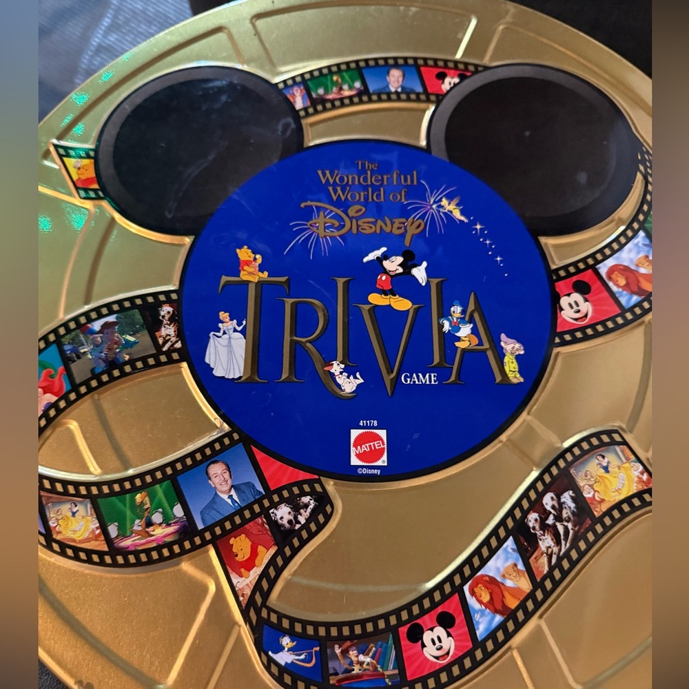 The Wonderful World of Disney Trivia Game (Collector’s Edition – Tin Case)